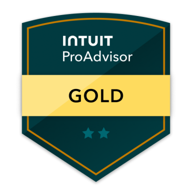 Intuit ProAdvisor Gold Badge BADGE-INTUIT-PROADVISOR-GOLD