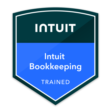 Intuit Bookkeeping Badge BADGE-INTUIT-BOOKKEEPING-TRAINED